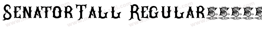 SenatorTall Regular字体转换